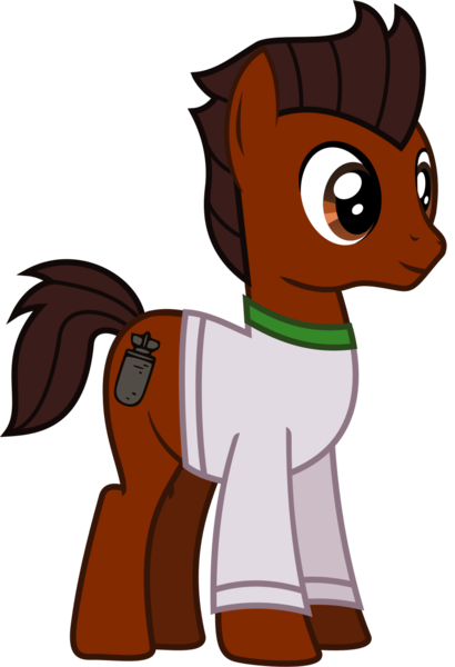 Size: 948x1385 | Tagged: safe, artist:lightningbolt, derpibooru import, ponified, earth pony, pony, .svg available, all time low, clothes, frown, hair over one eye, long sleeves, male, mohawk, rian dawson, shirt, short tail, simple background, smiling, solo, stallion, standing, svg, transparent background, vector