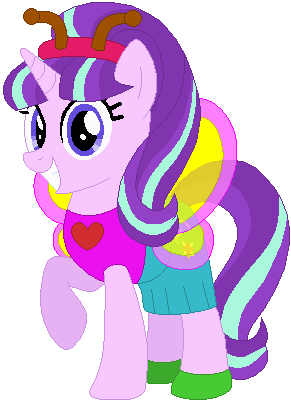 Size: 291x401 | Tagged: safe, artist:selenaede, artist:user15432, derpibooru import, starlight glimmer, butterfly, butterfly pony, hybrid, pony, unicorn, antenna, antennae, base used, butterfly costume, butterfly wings, clothes, costume, cute, halloween, halloween costume, hasbro, hasbro studios, holiday, shoes, simple background, solo, white background, wings