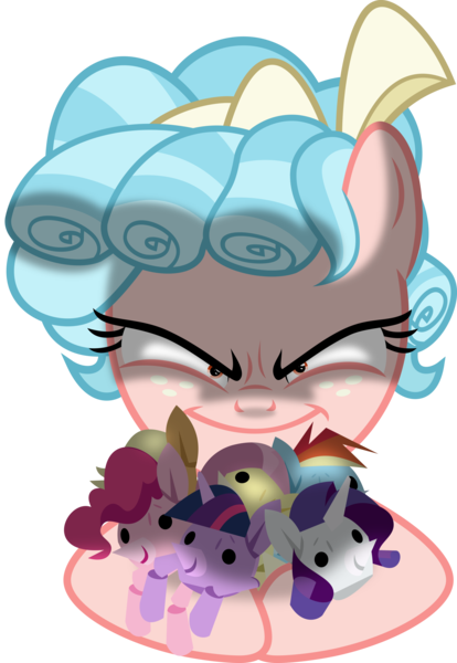 Size: 5484x7953 | Tagged: safe, artist:jhayarr23, derpibooru import, applejack, cozy glow, fluttershy, pinkie pie, rainbow dash, rarity, twilight sparkle, pegasus, pony, school raze, absurd resolution, mane six, puppet, simple background, solo, transparent background