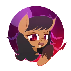 Size: 4250x4250 | Tagged: safe, artist:an-m, derpibooru import, oc, oc:exxie, unofficial characters only, bat, bat pony, absurd resolution, fangs, simple background, solo, species swap, transparent background, vector