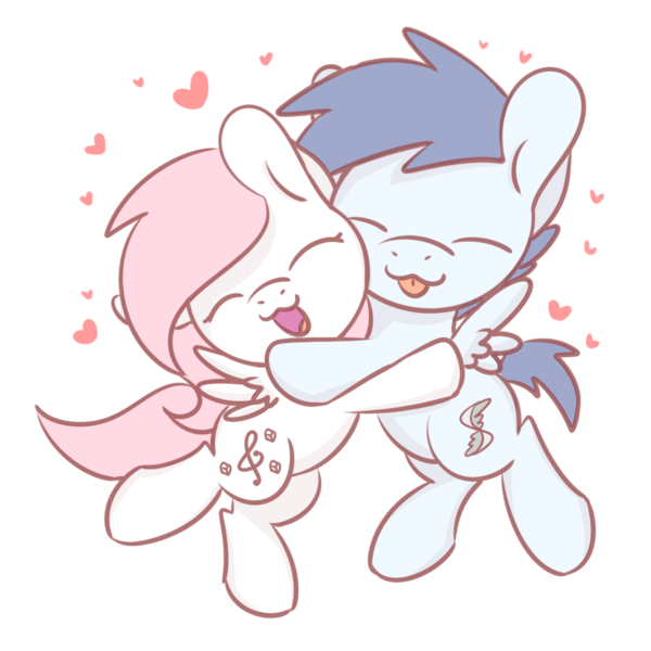 Size: 1280x1280 | Tagged: safe, artist:sugar morning, derpibooru import, oc, oc:slipstream, oc:sugar morning, unofficial characters only, pegasus, pony, chibi, couple, cute, female, flying, heart, hug, love, male, mare, oc x oc, shipping, simple background, stallion, sticker, straight, sugarstream, sweet, tongue out, transparent background