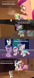 Size: 1920x4320 | Tagged: 3d, age regression, artist:red4567, avengers: infinity war, baby, babylight sparkle, baby ponies, cart, comic, comic:princess punny heart 2, derpibooru import, diaper, disappearing, disintegration, hilarious in hindsight, i don't feel so good, implied death, princess cadance, princess flurry heart, safe, shining armor, source filmmaker, spoiler:infinity war, spoilers for another series, surrey, table, twilight sparkle, varnish, younger