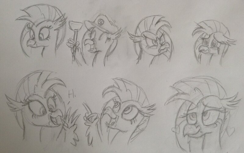 Angry Artist Eagc7 Classical Hippogriff Crying Derpibooru Import Dialogue Female Hat Heart Hippogriff Plumber Plunger Sad Safe Silverstream Sketch Sketch Dump Text That Hippogriff Sure Does Love Indoor Plumbing Traditional
