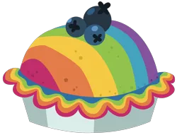 Size: 3413x2612 | Tagged: artist:dragonchaser123, blueberry, derpibooru import, food, no pony, pie, rainbow blueberry pie, resource, safe, secrets and pies, simple background, transparent background, vector