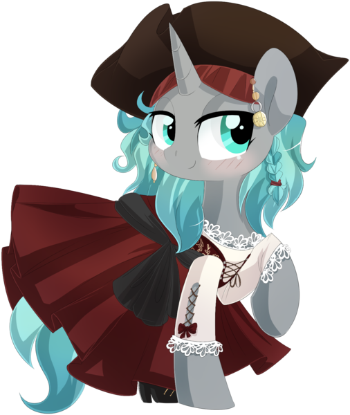 Size: 1376x1632 | Tagged: safe, artist:xsidera, derpibooru import, oc, oc:rym, unofficial characters only, pony, unicorn, clothes, dress, hat, simple background, solo, transparent background