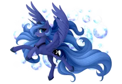 Size: 3660x2540 | Tagged: safe, artist:vird-gi, derpibooru import, princess luna, alicorn, pony, female, mare, simple background, solo, transparent background