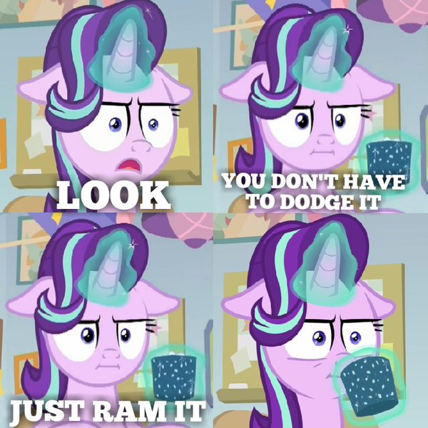 Size: 719x719 | Tagged: chrysler, cup, derpibooru import, dodge, edit, edited screencap, floppy ears, :i, i mean i see, is this loss, marks for effort, meme, mopar, mug, pun, safe, screencap, solo, starlight glimmer, unfortunate implications