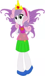 Size: 289x483 | Tagged: safe, artist:selenaede, artist:user15432, derpibooru import, sweetie belle, fairy, human, equestria girls, base used, clothes, costume, crown, fairy princess, fairy princess outfit, fairy wings, halloween, halloween costume, hasbro, hasbro studios, holiday, jewelry, princess sweetie belle, regalia, shoes, wings