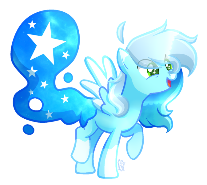 Size: 1405x1252 | Tagged: safe, artist:sugaryicecreammlp, derpibooru import, oc, pegasus, pony, augmented tail, female, mare, simple background, solo, transparent background