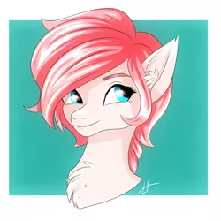 Size: 1280x1280 | Tagged: artist:lucaaegus, cute, derpibooru import, green, new icon, oc, pink, ponysona, safe