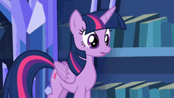 Size: 960x540 | Tagged: safe, derpibooru import, screencap, spike, twilight sparkle, twilight sparkle (alicorn), alicorn, dragon, pony, father knows beast, animated, baby, baby dragon, book, bookshelf, comforting, crystal, cute, cutie mark, door, feels, female, flying, folded wings, gif, heartwarming, hug, jumping, ladder, library, male, mama twilight, mare, pounce, sad, smiling, spikabetes, spikelove, table, talking, twiabetes, twilight's castle, twilight's castle library, winged spike, wings