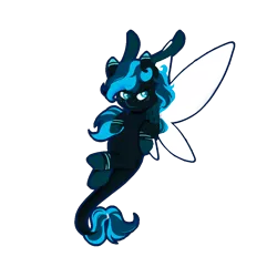 Size: 1000x1000 | Tagged: artist:absolitedisaster08, derpibooru import, female, oc, oc:fluorite spirit, original species, safe, simple background, skimmer, solo, transparent background