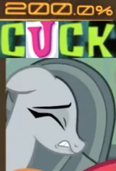 Size: 351x519 | Tagged: safe, derpibooru import, edit, edited screencap, screencap, marble pie, earth pony, pony, best gift ever, caption, cropped, cuckquean, dank memes, expand dong, exploitable meme, heartbroken marble, image macro, marblebuse, meme, sad, shitposting, solo, text