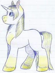 Size: 548x722 | Tagged: safe, artist:69beas, derpibooru import, oc, oc:khal, unofficial characters only, pony, unicorn, male, reference sheet, solo, stallion, traditional art, unshorn fetlocks