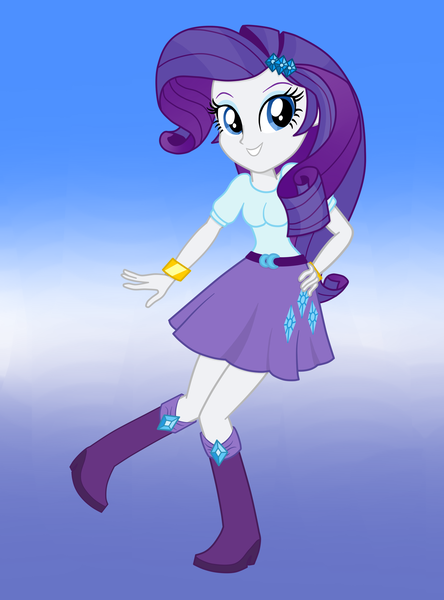 Size: 1740x2350 | Tagged: safe, artist:tabrony23, derpibooru import, rarity, equestria girls, solo