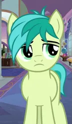 Size: 385x664 | Tagged: safe, derpibooru import, screencap, sandbar, earth pony, pony, school daze, cropped, male, solo, teenager