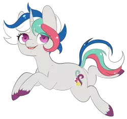 Size: 3200x3000 | Tagged: safe, artist:veincchi, derpibooru import, oc, oc:mirage, unofficial characters only, pony, unicorn, female, gray coat, heart eyes, mare, multicolored hair, purple eyes, simple background, solo, transparent background, wingding eyes