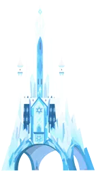 Size: 374x661 | Tagged: artist:4-chap, building, crystal castle, derpibooru import, ice, ice castle, no pony, recolor, safe, simple background, transparent background, vector