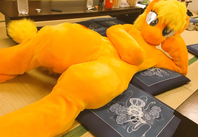 Size: 2047x1416 | Tagged: applejack, derpibooru import, fursuit, irl, photo, safe, solo