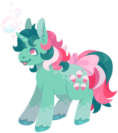 Size: 230x260 | Tagged: safe, artist:horsepaws, derpibooru import, fizzy, pony, unicorn, bow, cute, cutie mark, female, fizzybetes, g1, mare, open mouth, simple background, solo, sparkles, tail bow, transparent background