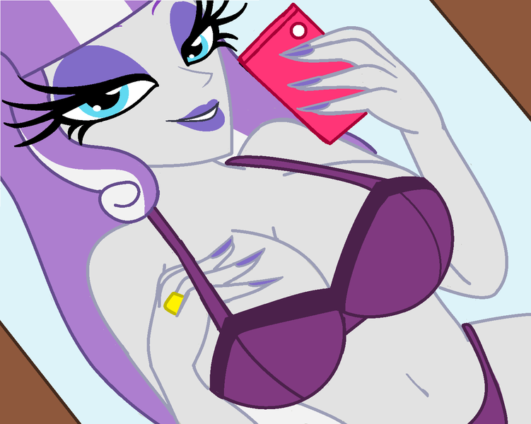 Size: 1356x1084 | Tagged: suggestive, artist:cbear624, derpibooru import, twilight velvet, equestria girls, bedroom eyes, bra, breasts, busty twilight velvet, clothes, equestria girls-ified, female, looking at you, milf, mobile phone, mother, phone, seductive look, selfie, sexy, smartphone, solo, stupid sexy twilight velvet, underwear