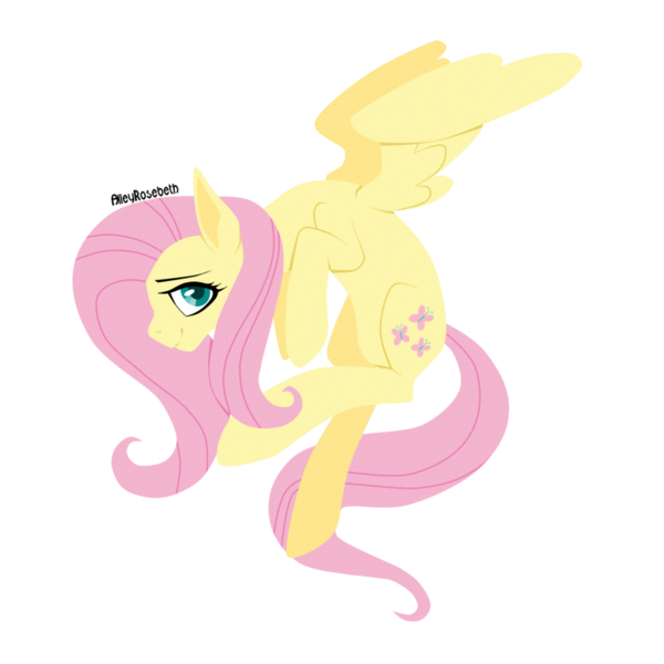 Size: 1024x1024 | Tagged: safe, artist:scape-goats, derpibooru import, part of a set, fluttershy, pegasus, pony, cutie mark, female, mare, simple background, smiling, solo, transparent background