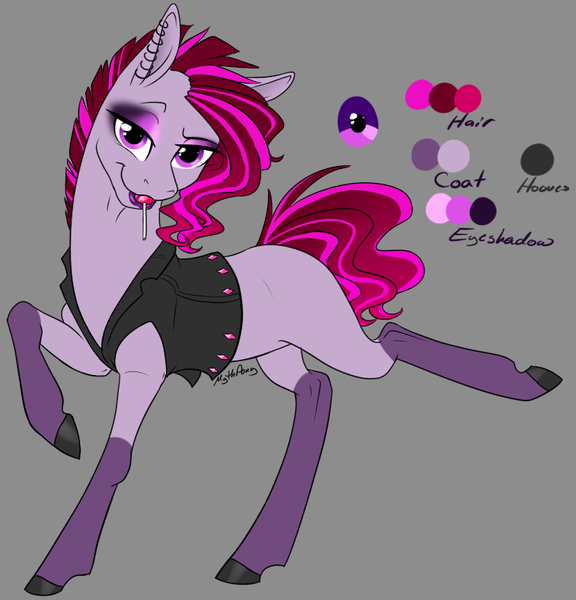 Size: 791x824 | Tagged: safe, artist:mythpony, derpibooru import, oc, unofficial characters only, earth pony, pony, clothes, female, jacket, leather jacket, mare, reference sheet, solo