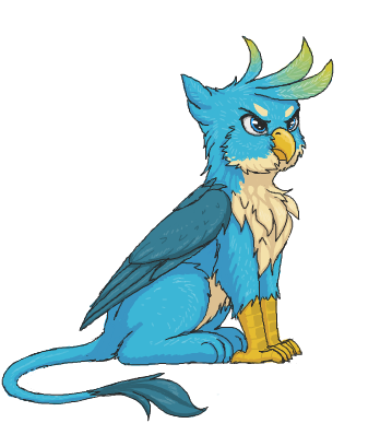 Size: 359x387 | Tagged: safe, artist:shydale, derpibooru import, gallus, gryphon, behaving like a bird, behaving like a cat, birb, birds doing bird things, catbird, chest fluff, cute, flockmod, fluffy, frown, gallabetes, glare, griffons doing bird things, grumpy, male, paws, puffy cheeks, scowl, simple background, sitting, solo, white background