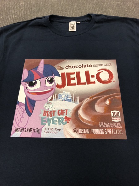 Size: 1536x2048 | Tagged: alicorn, artist:mktoon, artist:ramivic, best gift ever, box, chocolate, clothes, derpibooru import, dhx media, direct to garment, faic, food, logo, meme, parody, pudding, pudding face, safe, shirt, t-shirt, twilight sparkle, twilight sparkle (alicorn), zoned out