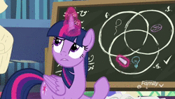 Size: 1280x720 | Tagged: safe, derpibooru import, edit, edited screencap, screencap, twilight sparkle, twilight sparkle (alicorn), alicorn, pony, best gift ever, animated, book, chalkboard, derp, discovery family logo, faic, female, food, mare, pudding, pudding face, solo, sound, that pony sure does love pudding, twilight snapple, twilight sparkle is best facemaker, twilight's castle, twilighting, webm, youtube, youtube link