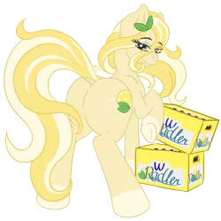 Size: 4300x4300 | Tagged: suggestive, artist:loviebeest, derpibooru import, oc, oc:radler, unofficial characters only, earth pony, pony, absurd resolution, alcohol, beer, butt, female, mare, plot, radler, simple background, transparent background