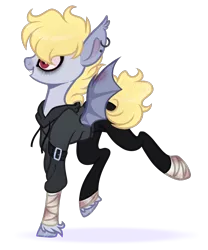 Size: 783x940 | Tagged: safe, artist:_spacemonkeyz_, derpibooru import, oc, bat pony, pony, clothes, male, simple background, solo, stallion, transparent background