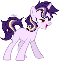 Size: 1024x1049 | Tagged: safe, artist:nightmarye, derpibooru import, oc, unofficial characters only, pony, unicorn, base used, female, magical lesbian spawn, mare, offspring, parent:sunset shimmer, parent:twilight sparkle, parents:sunsetsparkle, simple background, solo, transparent background