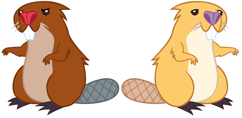 Size: 7064x3441 | Tagged: angry beavers, artist:andoanimalia, beaver, crossover, derpibooru import, duo, male, recolor, safe, simple background, transparent background, vector