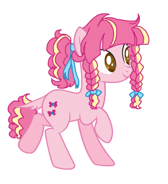 Size: 1640x1788 | Tagged: safe, artist:mini-mino, derpibooru import, oc, oc:dulce, earth pony, pony, female, mare, offspring, parent:cheese sandwich, parent:pinkie pie, parents:cheesepie, simple background, solo, transparent background