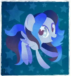 Size: 731x786 | Tagged: safe, artist:disfiguredstick, derpibooru import, oc, oc:stormquill, unofficial characters only, pegasus, pony, solo, starry eyes, wingding eyes