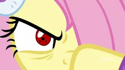 Size: 1920x1080 | Tagged: badass, best gift ever, derpibooru import, edit, edited screencap, editor:ponyprofessor, face of mercy, flutterbadass, fluttershy, naruto, safe, screencap, sharingan, solo, you are already dead