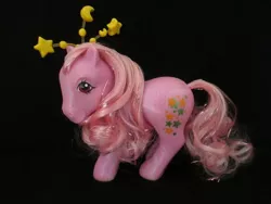 Size: 800x600 | Tagged: safe, artist:customsbypandabear, derpibooru import, starswirl, custom, customized, fairy brights, fancy swirl ponies, g1, irl, photo, toy