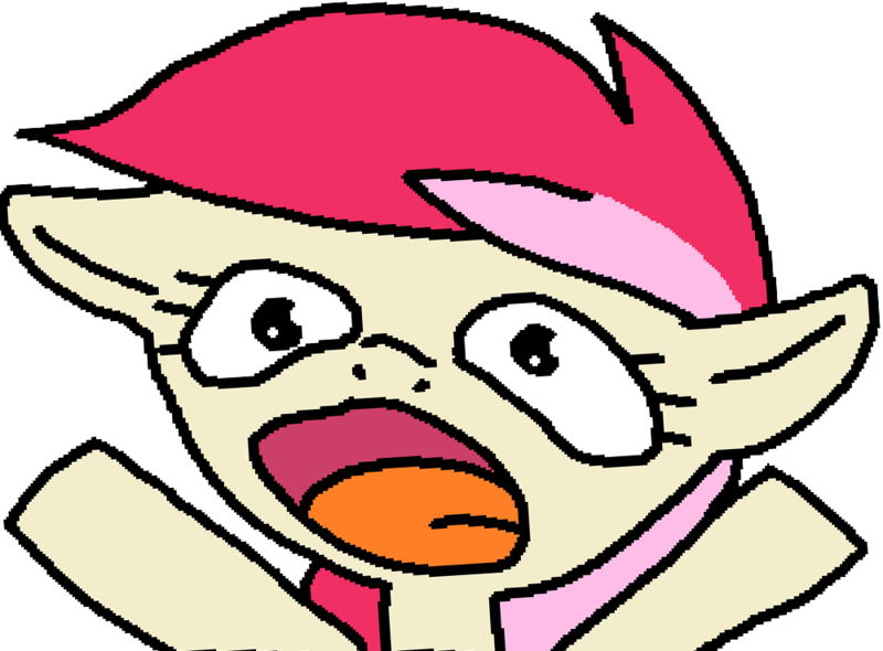 Size: 1000x738 | Tagged: adorarose, artist:paintanon, cute, derpibooru import, female, mare, ms paint, roseluck, safe, screaming, solo