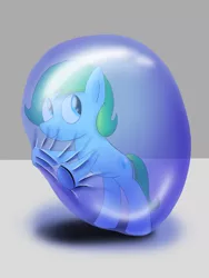 Size: 2250x3000 | Tagged: artist:bladedragoon7575, bubble, derpibooru import, in bubble, oc, oc:delphina depths, safe, simple background, unofficial characters only