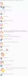 Size: 854x2328 | Tagged: suggestive, artist:dziadek1990, derpibooru import, fluttershy, rainbow dash, insect, pegasus, pony, armband, blushing, bridge, cheering, confused, conversation, cute, derp, dialogue, emote story, emotes, exhausted, eyes closed, face, female, frown, grin, happy, headband, hoof over mouth, hooves up, implied sex, looking down, mare, ponyville, raised eyebrow, reddit, relief, river, sad, shyabetes, simple background, slice of life, smiling, smirk, spread wings, text, thinking, tired, wat, water, white background, wide eyes, wings