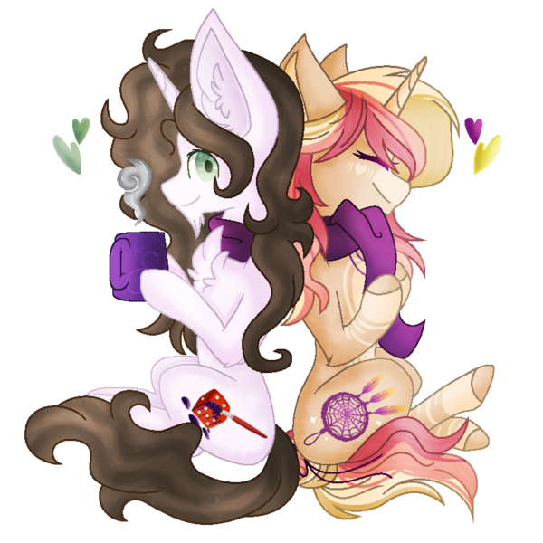 Size: 840x840 | Tagged: safe, artist:bloodlover2222, derpibooru import, oc, oc:morning glory, unofficial characters only, pony, unicorn, clothes, female, male, mare, scarf, simple background, stallion, transparent background