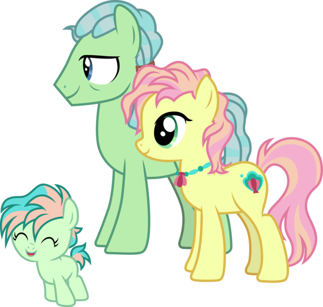 Size: 3161x3000 | Tagged: safe, artist:cloudyglow, derpibooru import, beachcomber (g4), coral currents, high tide (g4), pony, the hearth's warming club, .ai available, baby, baby pony, background pony, father and child, father and daughter, female, husband and wife, male, mother and child, mother and daughter, parent, sandbar's family, vector