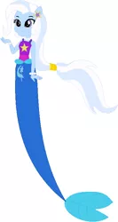 Size: 390x733 | Tagged: safe, artist:selenaede, artist:user15432, derpibooru import, trixie, human, mermaid, equestria girls, base used, bracelet, clothes, fins, hasbro, hasbro studios, jewelry, mermaid tail, mermaidized, necklace, pearl necklace, ponied up, pony ears, species swap, tail