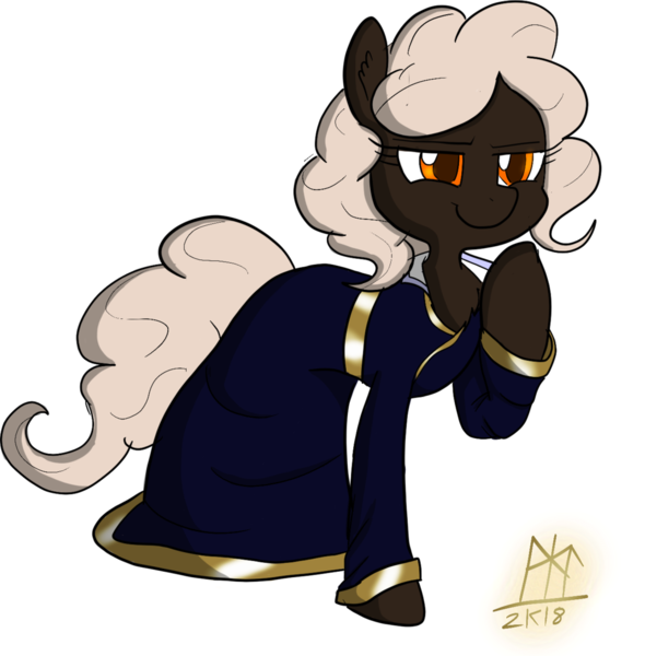 Size: 1024x1042 | Tagged: safe, artist:ladycookie, derpibooru import, oc, oc:glitterdust, earth pony, pony, dungeons and dragons, female, mare, pen and paper rpg, robes, rpg, simple background, smiling, smirk, standing, transparent background, wizard