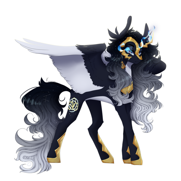 Size: 3000x3000 | Tagged: safe, artist:skimea, derpibooru import, oc, oc:roxana, unofficial characters only, alicorn, pony, alicorn oc, armor, female, horn, mare, simple background, solo, transparent background, wings