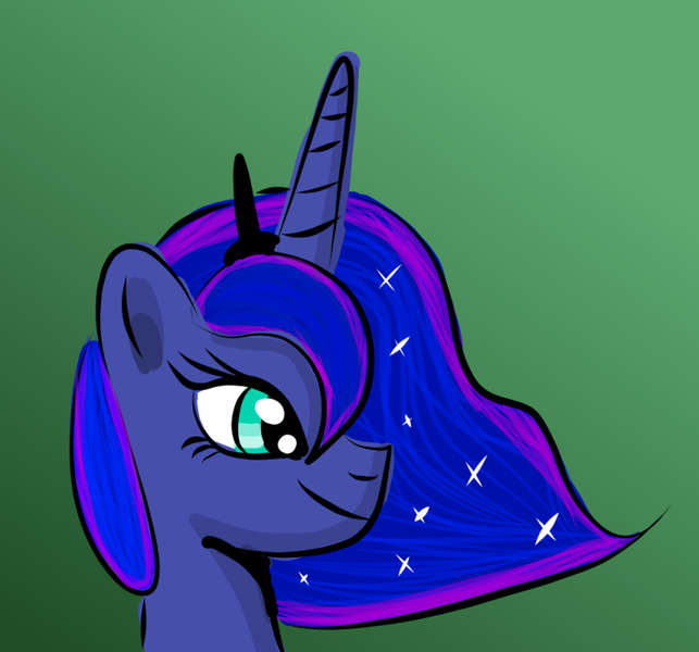 Size: 768x717 | Tagged: artist:platinumdrop, derpibooru import, firealpaca, gradient background, princess luna, safe, solo