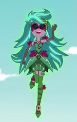 Size: 399x630 | Tagged: safe, derpibooru import, screencap, gaea everfree, gloriosa daisy, equestria girls, legend of everfree, cropped, female, geode of empathy, geode of fauna, geode of shielding, geode of sugar bombs, geode of super speed, geode of super strength, geode of telekinesis, magical geodes, solo