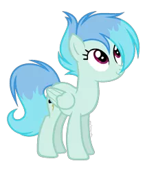 Size: 951x1129 | Tagged: safe, artist:nightmarye, derpibooru import, oc, oc:loud storm, pegasus, pony, female, magical lesbian spawn, mare, offspring, parent:fleetfoot, parent:vinyl scratch, simple background, solo, transparent background