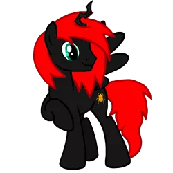 Size: 1536x1536 | Tagged: safe, artist:makarosc, derpibooru import, oc, oc:dark ember, alicorn, pony, 2019 community collab, derpibooru community collaboration, alicorn oc, horn, male, male alicorn, male alicorn oc, red and black oc, simple background, solo, transparent background, vector, wings